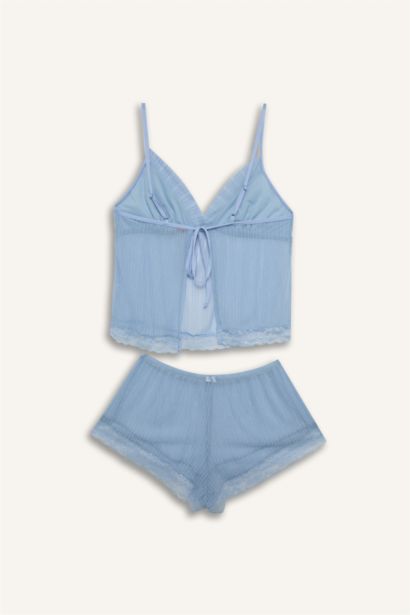 Regular Fit Şifon 2'Li Takım