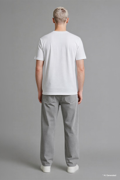 Wide Leg Normal Waist Jeans