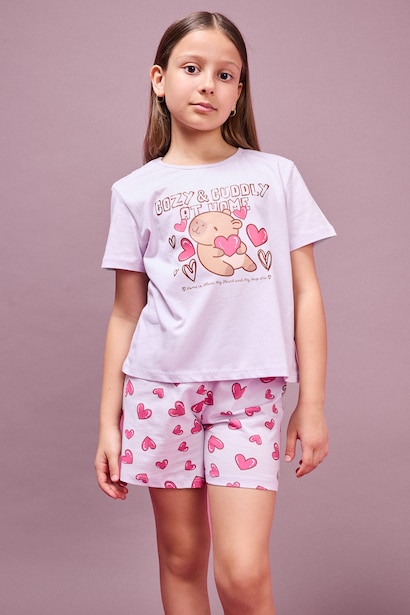 2 piece Regular Fit Knitted Pyjamas