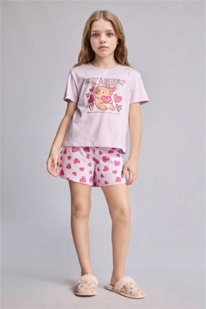 2 piece Regular Fit Knitted Pyjamas