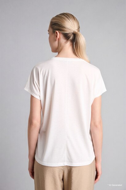 Crew Neck Floral Print Short Sleeve T-Shirt