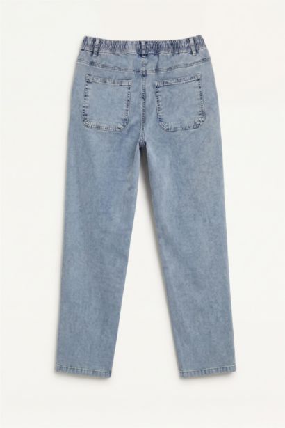 Wıde Leg Jean Pantolon