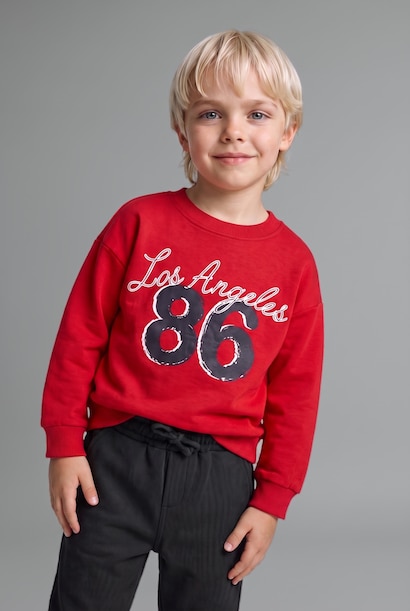 Baby Boy Printed Sweatshirt