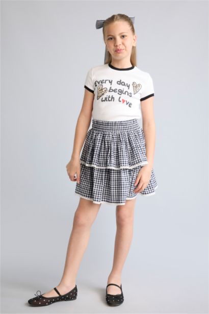 Girl Regular Fit Skirt