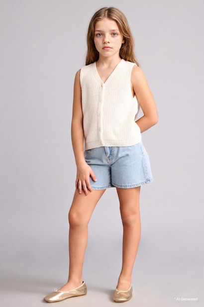 Girl Regular Fit Tank Top