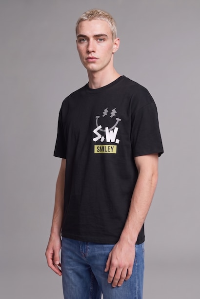 Boxy Fit Short Sleeve T-Shirt
