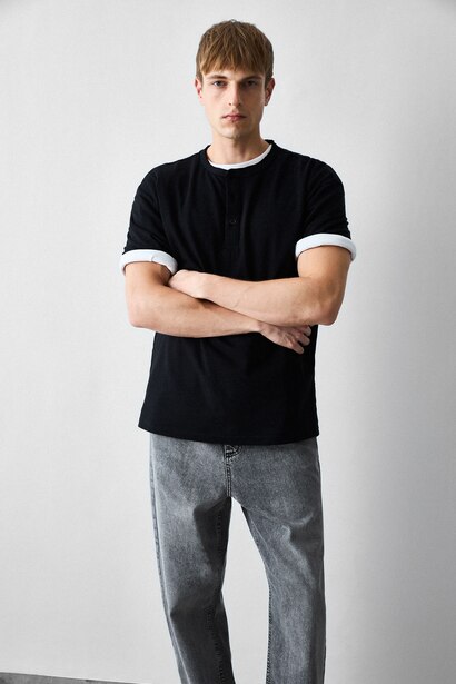 Boxy Fit Short Sleeve T-Shirt