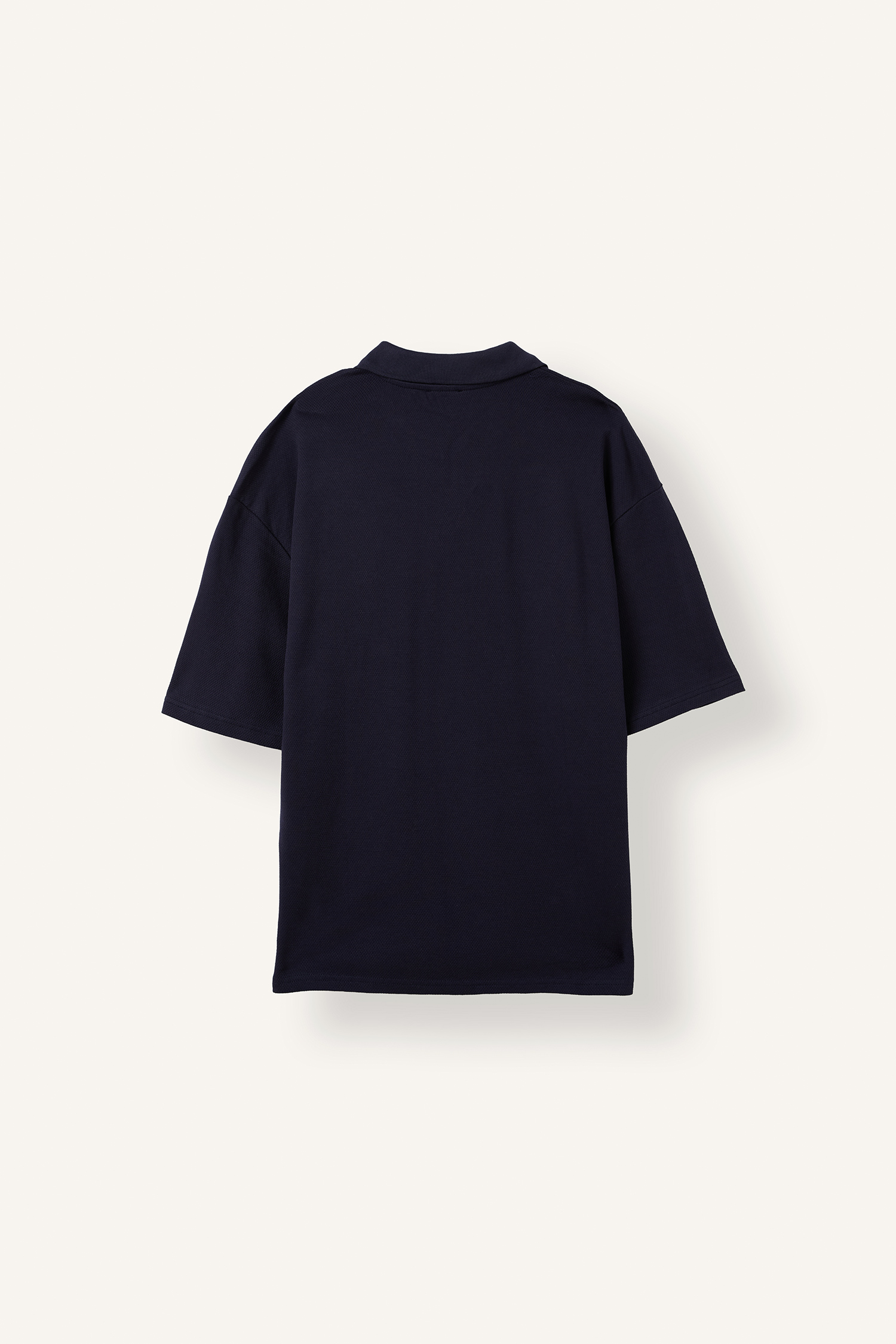 Boxy Fit Short Sleeve Polo T-Shirt