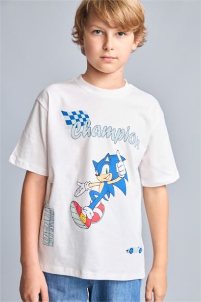 Sonıc The Hedgehog Lisanslı Regular Fit Kısa Kollu Tişört Erkek Çocuk