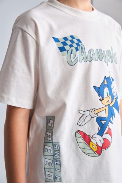 Sonıc The Hedgehog Lisanslı Regular Fit Kısa Kollu Tişört Erkek Çocuk