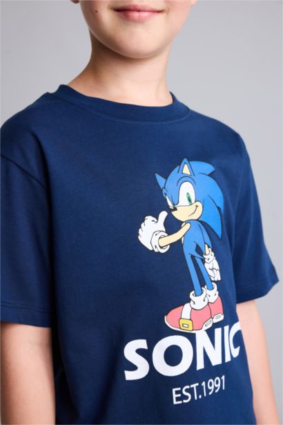Sonıc The Hedgehog Lisanslı Regular Fit Kısa Kollu Tişört Erkek Çocuk