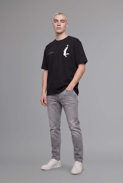 T-shirt à manches courtes Coupe boxy