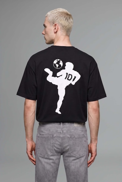 T-shirt à manches courtes Coupe boxy