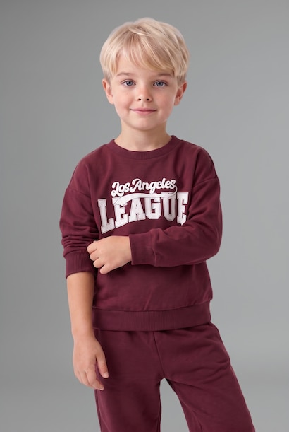 2 piece Regular Fit Slogan Set