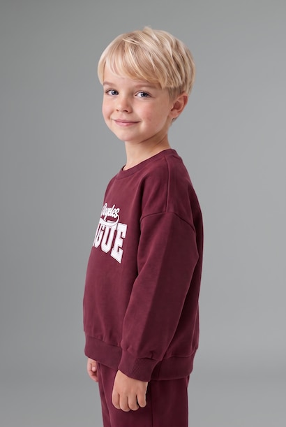 2 piece Regular Fit Slogan Set