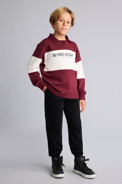 2 piece Regular Fit Shirt Collar Set