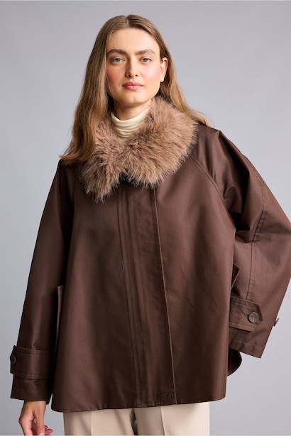 Coupe Oversize Trench-Coat Trenchs