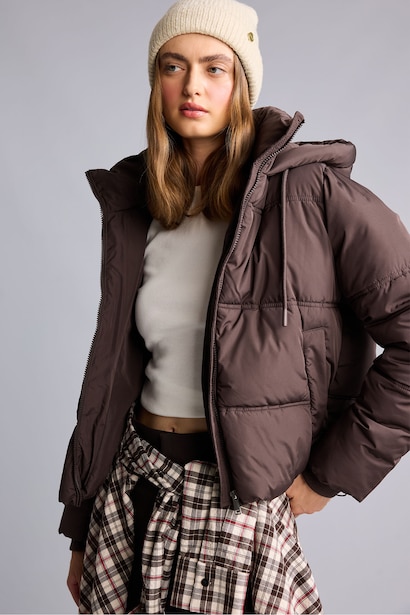 Regular Fit Şişme Mont