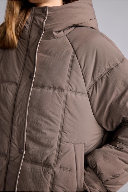 Regular Fit Şişme Mont