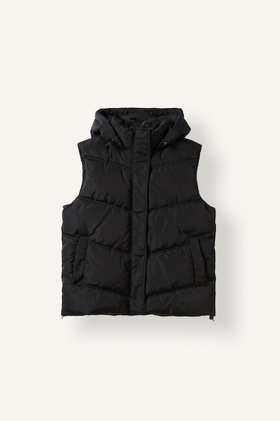 Regular Fit Kapüşonlu Şişme Yelek