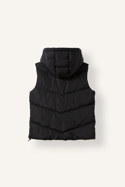 Regular Fit Kapüşonlu Şişme Yelek