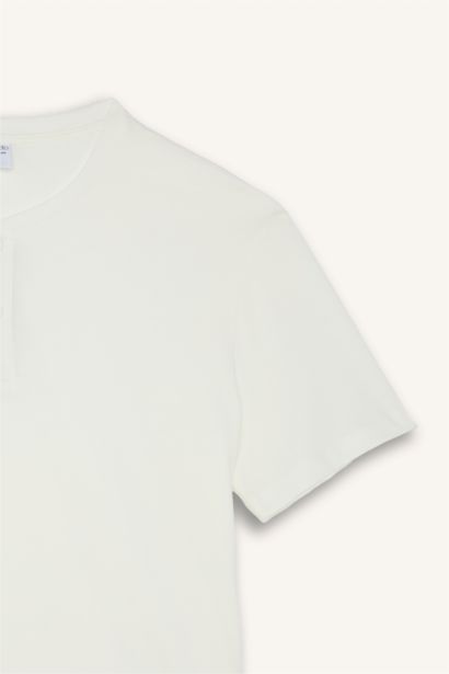 %100 Pamuk New Regular Fıt 2'li Şortlu Pijama Takımı