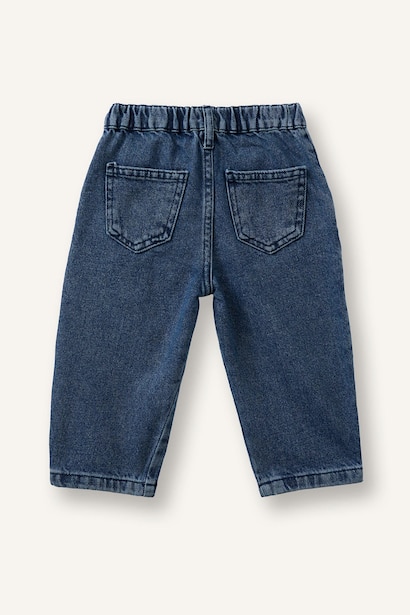 Baby Boy Balloon Fit Straight Leg Jeans