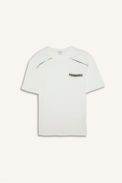 %100 Pamuk New Regular Fit Şort Tişört 2'li Pijama Takımı