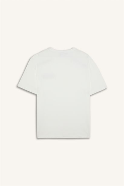 %100 Pamuk New Regular Fit Şort Tişört 2'li Pijama Takımı