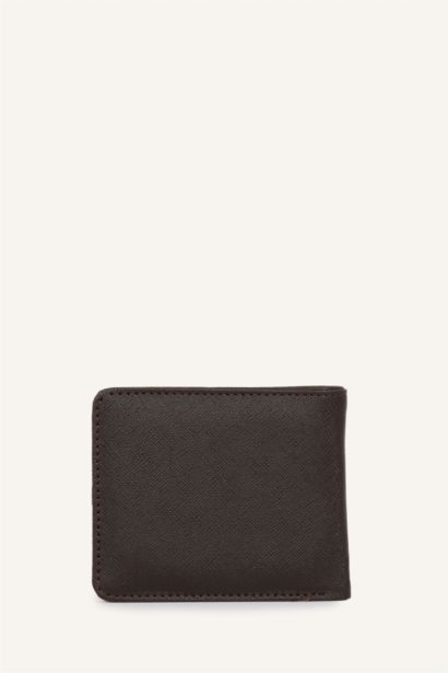 Man Faux Leather Wallets