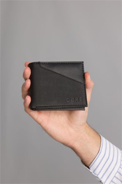Man Faux Leather Wallets