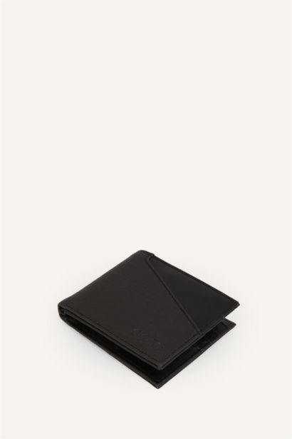Man Faux Leather Wallets