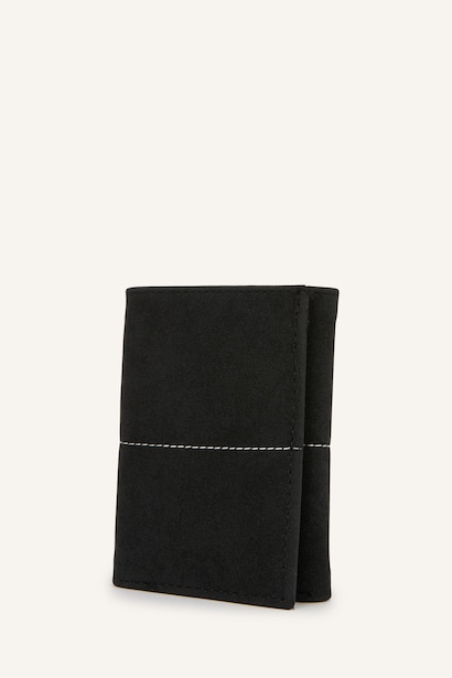 Man Faux Leather Wallets