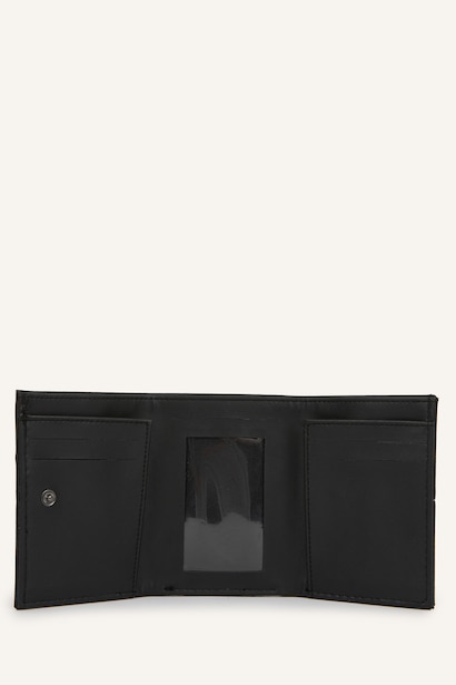 Man Faux Leather Wallets