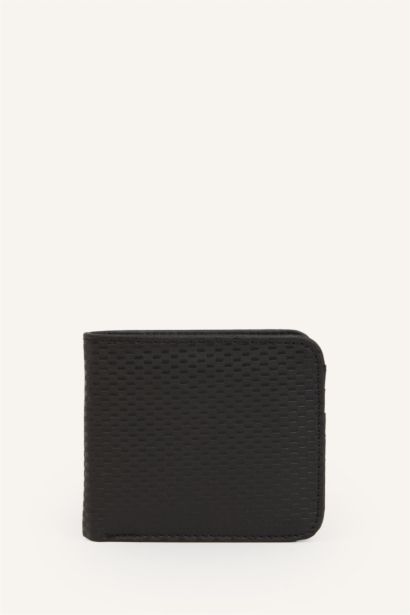 Man Faux Leather Wallets