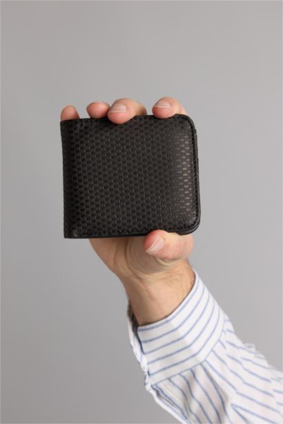 Man Faux Leather Wallets