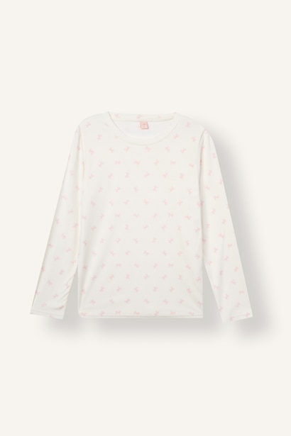 Regular Fit Bisiklet Yaka Pijama Takımı