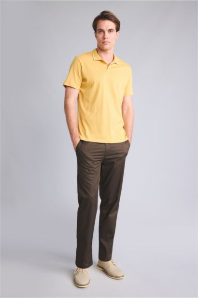 Regular Fit Short Sleeve Polo T-Shirt