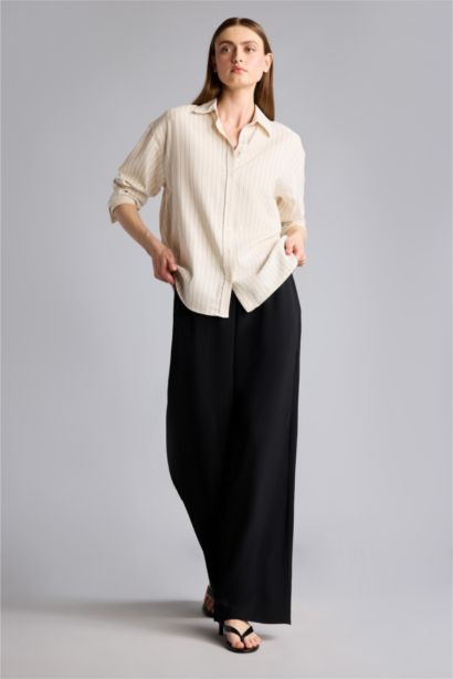Regular Fit Yüksek bel Pantolon