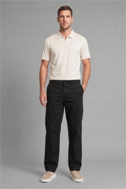 Tapered Fit Trousers