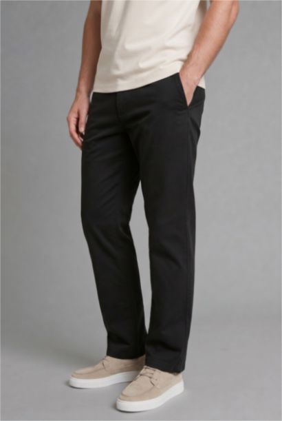 Tapered Fit Trousers