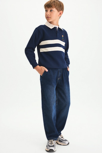Loose Fit Jean Erkek Çocuk