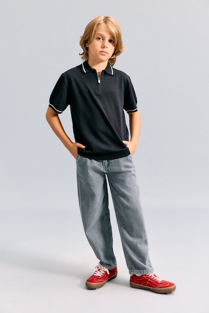 Boy 100% Cotton Relaxed Fit Jeans