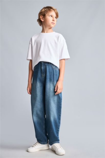 Balloon Fit Jean Pantolon Erkek Çocuk