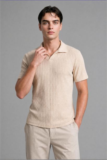 Regular Fit Short Sleeve Polo T-Shirt