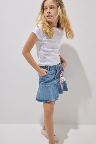 Girl Denim Skirt