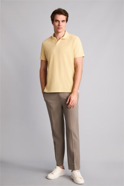 Regular Fit Short Sleeve Polo T-Shirt