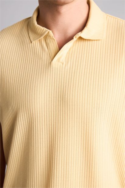 Regular Fit Short Sleeve Polo T-Shirt