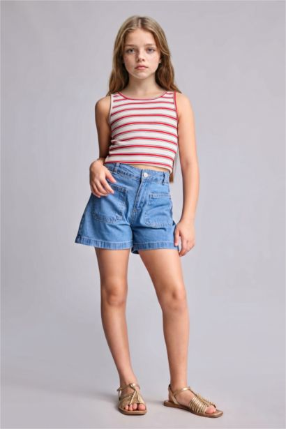 Girl Denim Shorts