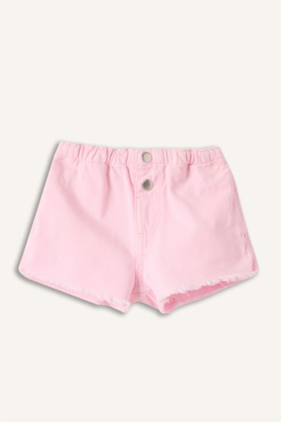 Gabardin Şort Kız Bebek